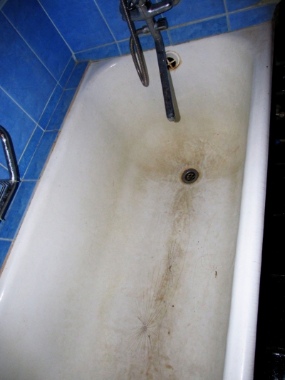 Реставрация старой чугунной  ванны Мерефа